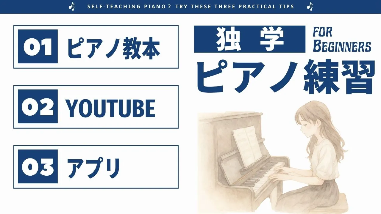 ピアノの独学での練習法_タイトル