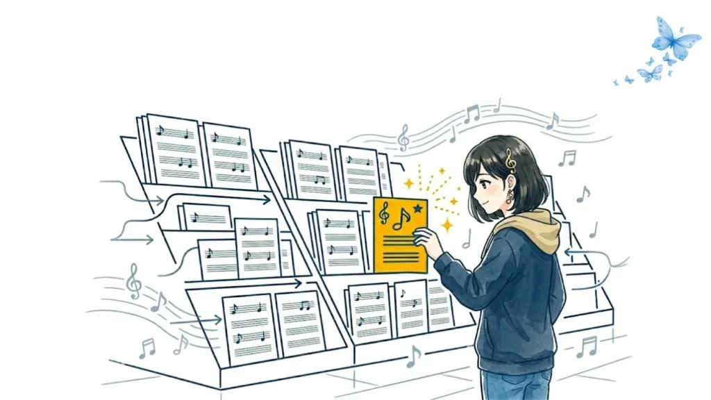 楽譜選び